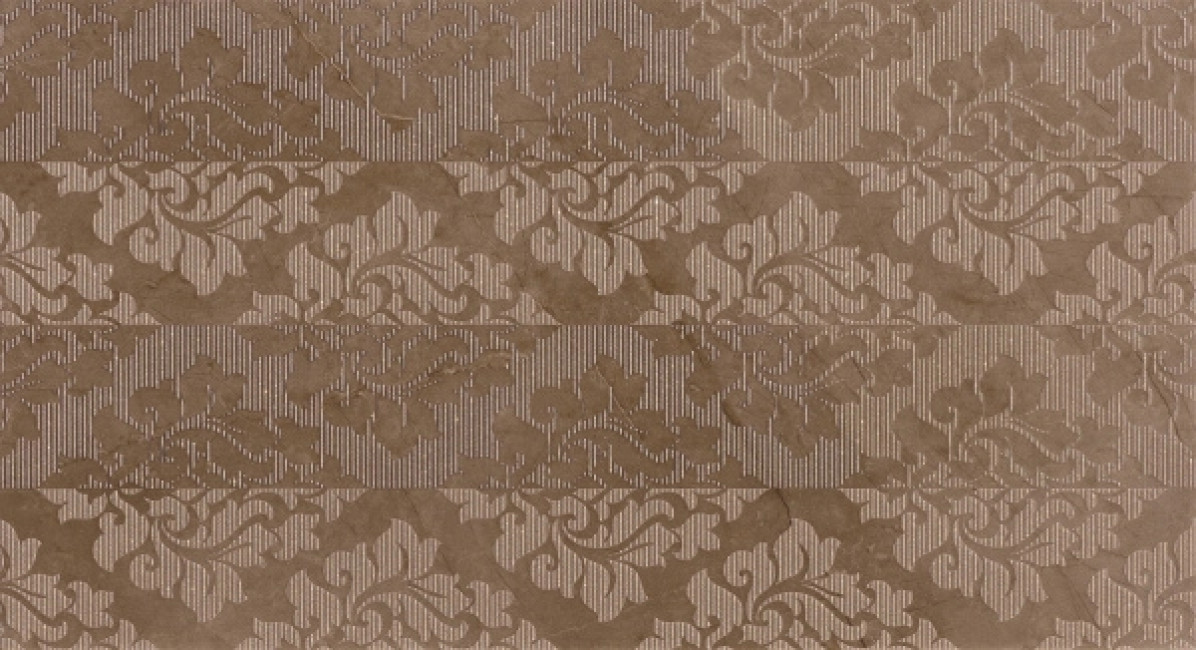 Плитка 56x31 10мм Delux Bronze Damasco глянцевая Marca Corona Плитка 56x31 10мм Delux Bronze Damasco глянцевая Marca Corona