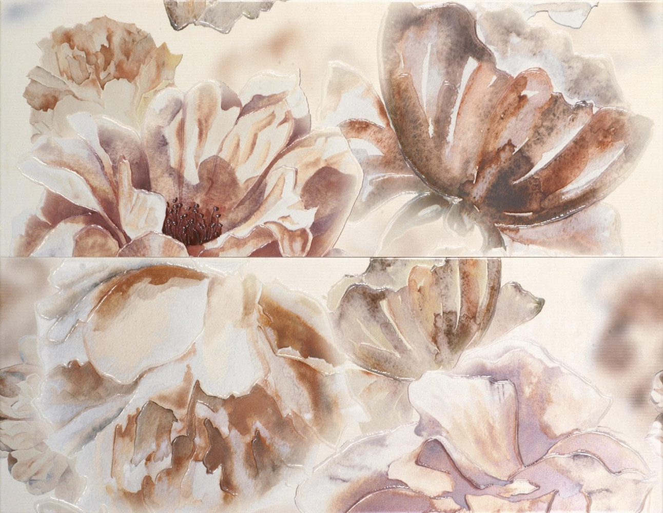 Декор 68x23 2212 Composicion Beige Agata II 2pz Porcelanite Dos 2212+2217 матовая Porcelanite DOS Декор 68x23 2212 Composicion Beige Agata II 2pz Porcelanite Dos 2212+2217 матовая Porcelanite DOS