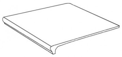 Ступень прямая клинкерная 33x33 Beige Peldano Fiorentino Espadan матовая Azuliber Ступень прямая клинкерная 33x33 Beige Peldano Fiorentino Espadan матовая Azuliber