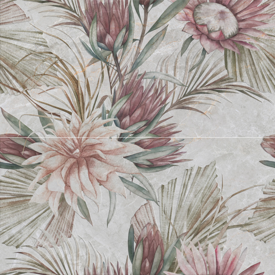 Панно 60x60 Lapalma из 2-х шт бежевое 06-01-1-36-05-11-4131-0 глазурованная глянцевая Laparet Панно 60x60 Lapalma из 2-х шт бежевое 06-01-1-36-05-11-4131-0 глазурованная глянцевая Laparet