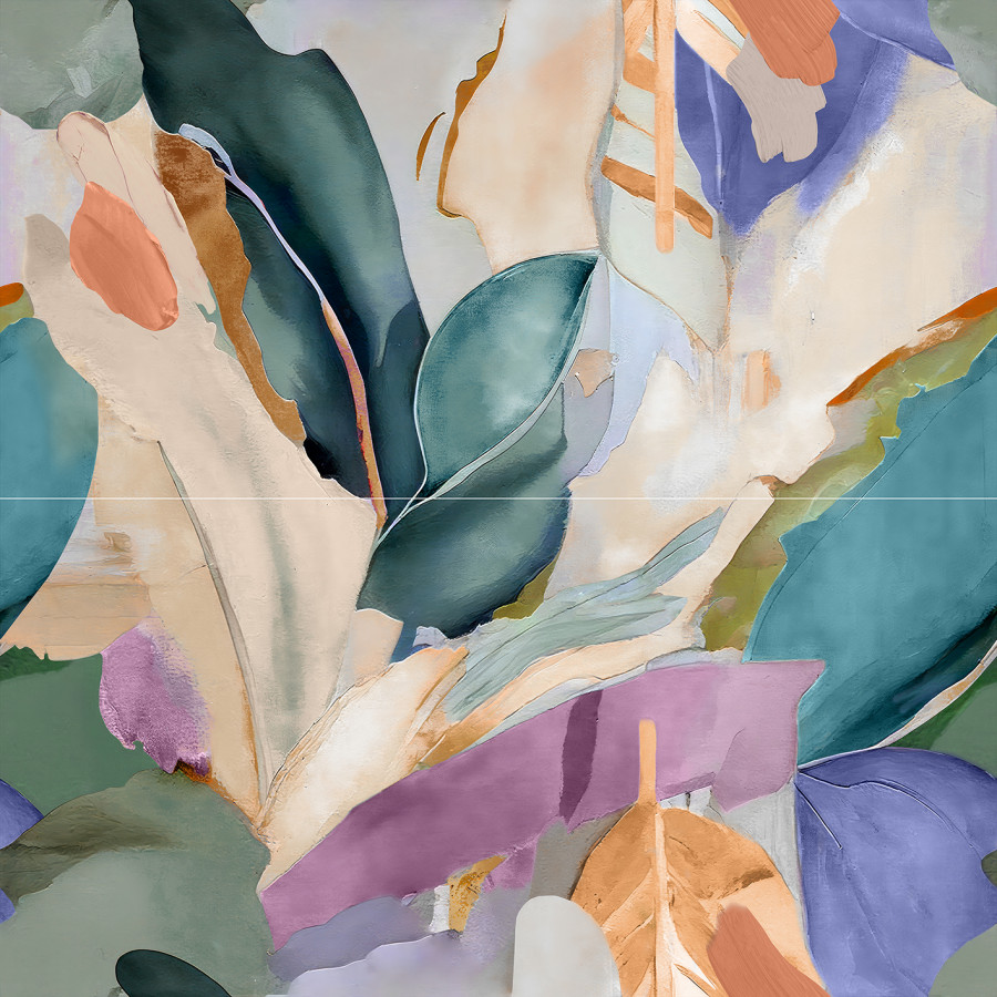 Декор 80x80 Панно Impression blue OS-B392-2x-48000R глянцевый обрезной глазурованная глянцевая Laparet Декор 80x80 Панно Impression blue OS-B392-2x-48000R глянцевый обрезной глазурованная глянцевая Laparet