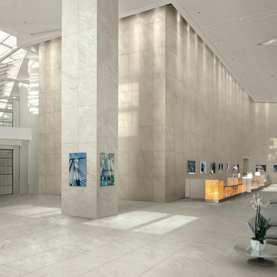 Керамогранит 60x30 Peak Inner матовая, неполированная белый мрамор 10мм Caesar Керамогранит 60x30 Peak Inner матовая, неполированная белый мрамор 10мм Caesar