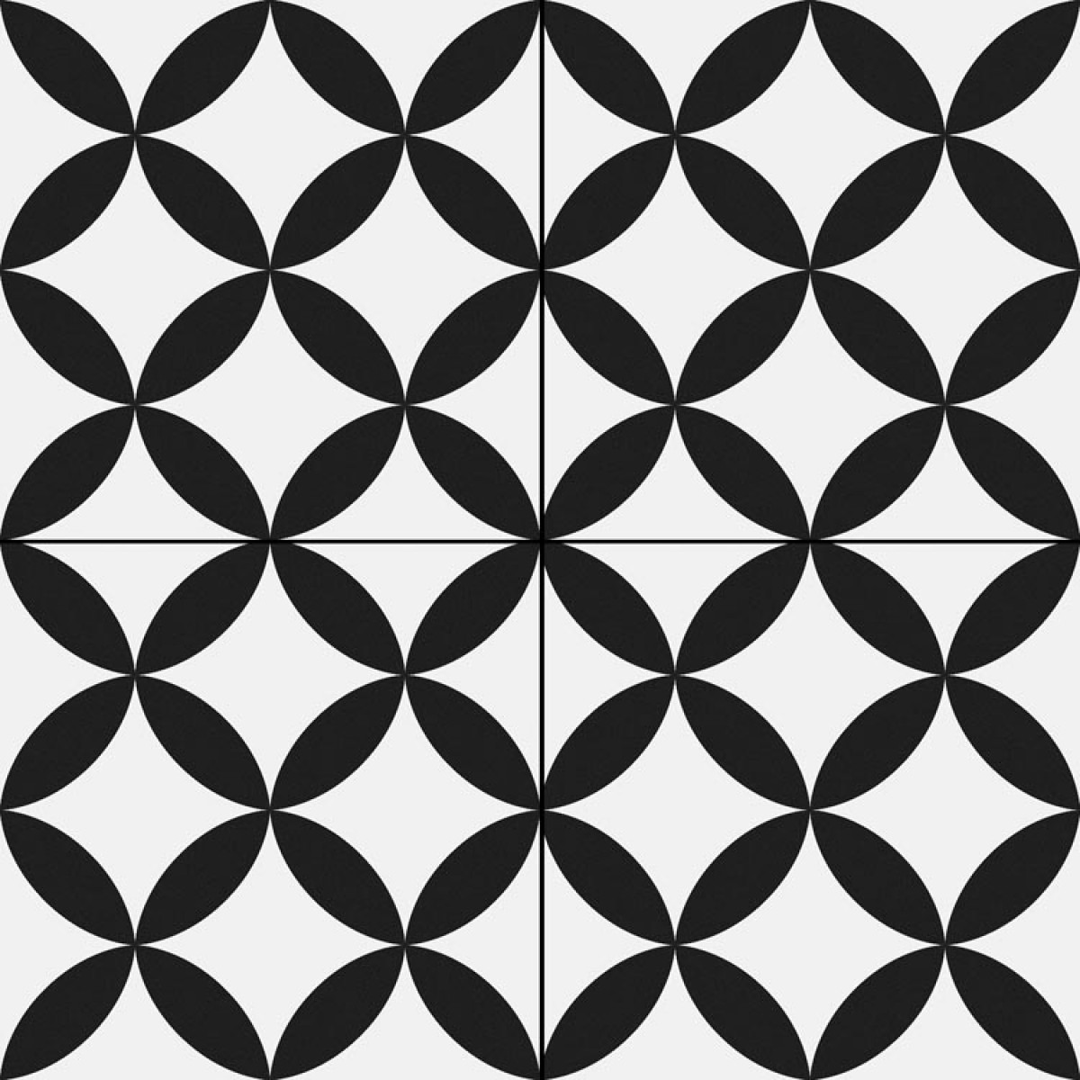 Керамогранит 45x45 9.5мм матовая Circle Black Pre. напольная Prissmacer Керамогранит 45x45 9.5мм матовая Circle Black Pre. напольная Prissmacer