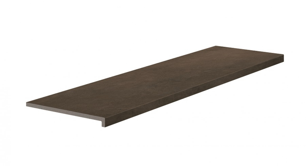 Монолитная ступень 120x33 Cosmos 621 Copper Кантиковая R9 противоскользящая коричневый темный 12мм Exagres Монолитная ступень 120x33 Cosmos 621 Copper Кантиковая R9 противоскользящая коричневый темный 12мм Exagres