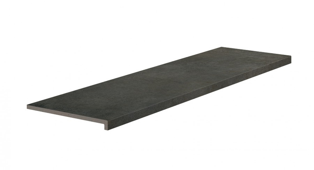 Монолитная ступень 120x33 Cosmos 606 Steel Кантиковая R11/c противоскользящая серо-коричневый 12мм Exagres Монолитная ступень 120x33 Cosmos 606 Steel Кантиковая R11/c противоскользящая серо-коричневый 12мм Exagres