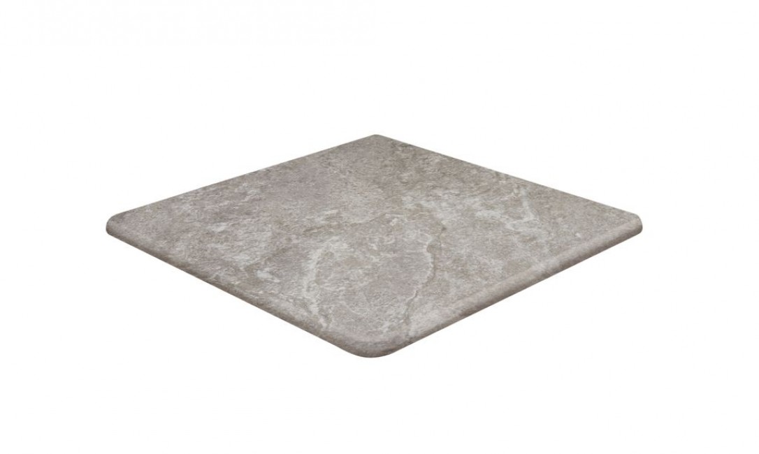 Ступень клинкерная 33x33 Petra Gris 358 Флорентийская Угловая/Cartabón Fiorentino R11 серый 14мм Exagres Ступень клинкерная 33x33 Petra Gris 358 Флорентийская Угловая/Cartabón Fiorentino R11 серый 14мм Exagres