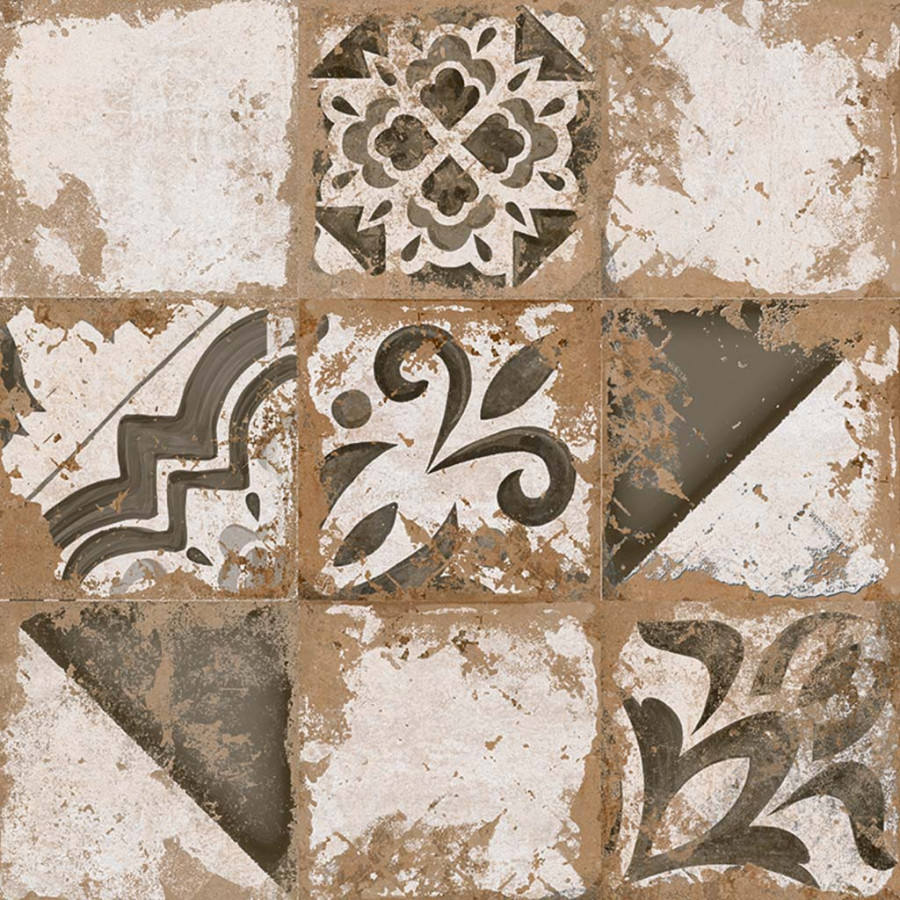 Керамогранит 58x58 10мм Memory 7 Gris Brillo глянцевая El Molino Керамогранит 58x58 10мм Memory 7 Gris Brillo глянцевая El Molino