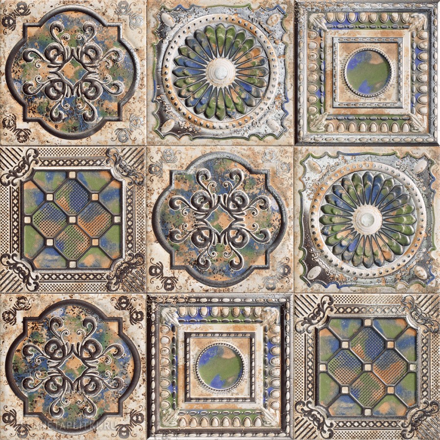 Декор 20x20 7.4мм Anticatto Color Mix матовая Mainzu Декор 20x20 7.4мм Anticatto Color Mix матовая Mainzu