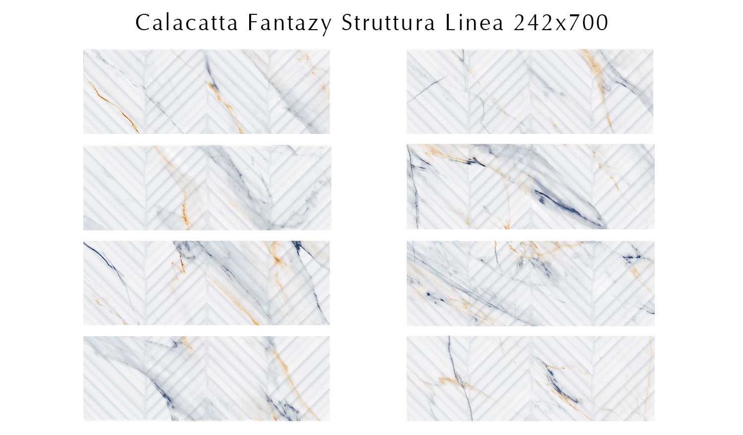 Плитка Calacatta Fantasy Struttura Linea облицовочная 70x24 глянцевая Eletto Ceramica Плитка Calacatta Fantasy Struttura Linea облицовочная 70x24 глянцевая Eletto Ceramica