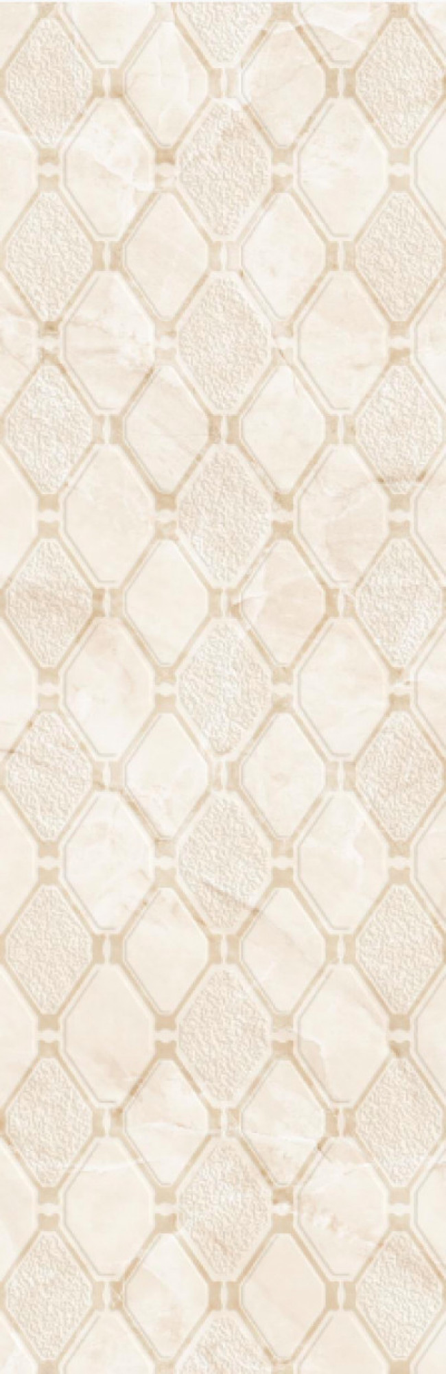 Плитка настенная 90x30 рельеф ромб 584-EMX1BG Ermitage бежевый глянцевая 12мм Eurotile Плитка настенная 90x30 рельеф ромб 584-EMX1BG Ermitage бежевый глянцевая 12мм Eurotile
