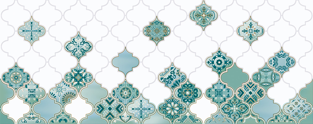 Керамическая плитка Azori 51x20 декор CALYPSO 2 1с Керамическая плитка Azori 51x20 декор CALYPSO 2 1с