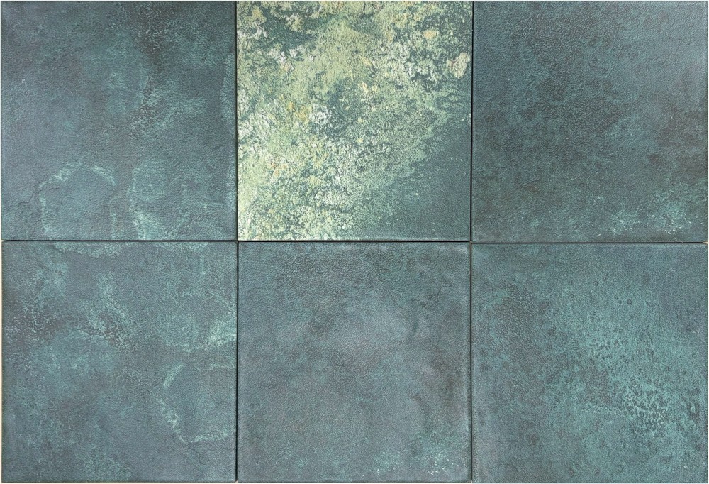 Плитка для бассейнов керамическая 15x15 Beach Green 6121 матовая зеленый 7мм Kerastep Плитка для бассейнов керамическая 15x15 Beach Green 6121 матовая зеленый 7мм Kerastep