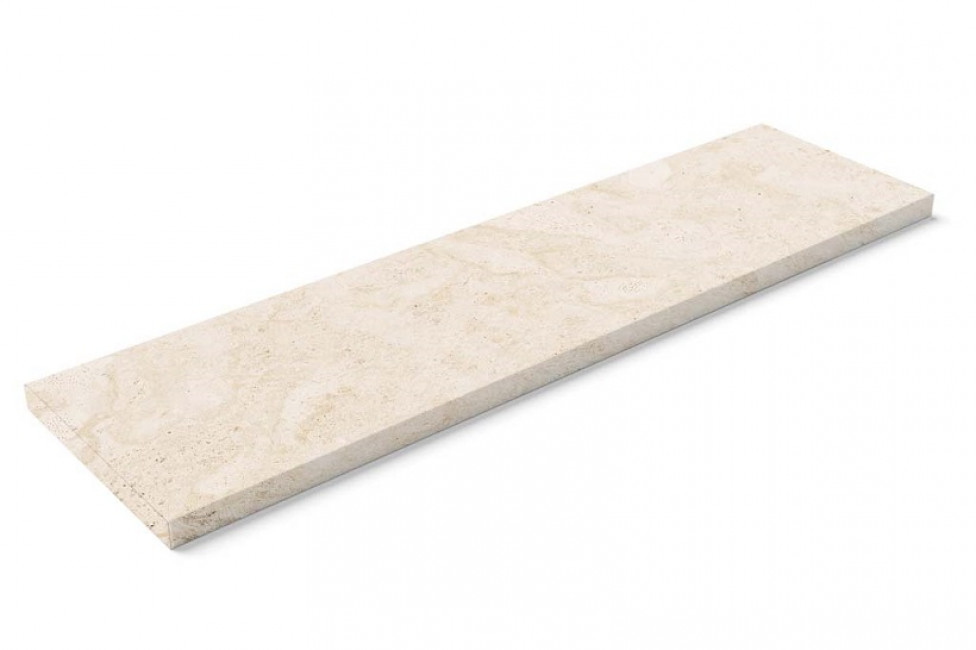 Coralina samana out 1916 r11 ступень прямоугл. с 2 заглушками / peldano recto tapas 1200x330x11 мм 120x33  матовая бежевый 11мм Mayor Coralina samana out 1916 r11 ступень прямоугл. с 2 заглушками / peldano recto tapas 1200x330x11 мм 120x33  матовая бежевый 11мм Mayor