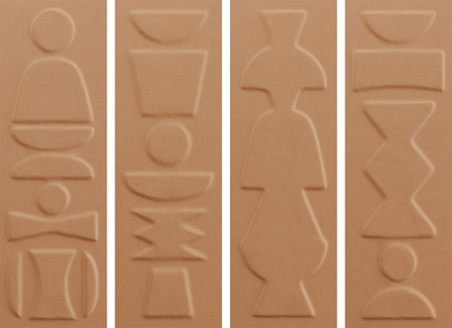 Плитка настенная 20x6.5 Nok Totem Terra 4101222 41Zero42 Плитка настенная 20x6.5 Nok Totem Terra 4101222 41Zero42