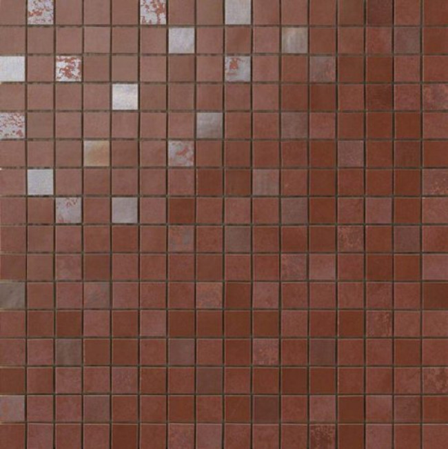 Плитка Atlas Concorde 31x31 Dwell Rust Mosaico Q 9Dqr коричневый краска, штукатурка 9мм Плитка Atlas Concorde 31x31 Dwell Rust Mosaico Q 9Dqr коричневый краска, штукатурка 9мм