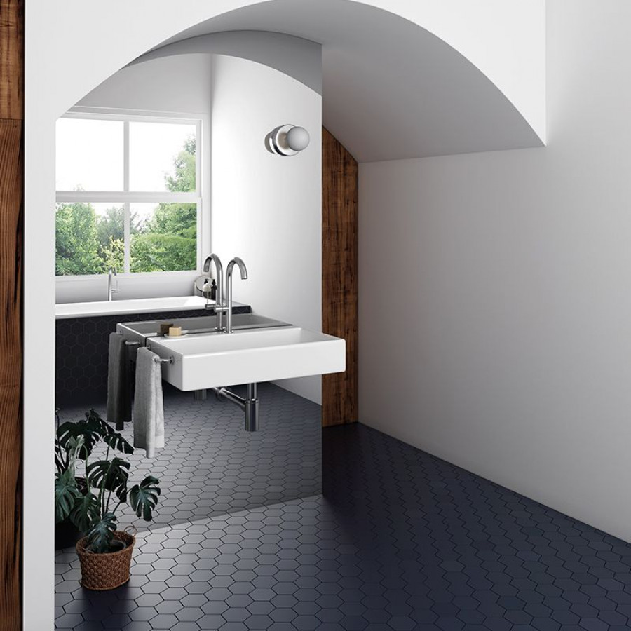 Плитка 10x10 Denim Blue Mat Kromatika матовая серый однотонный Equipe Плитка 10x10 Denim Blue Mat Kromatika матовая серый однотонный Equipe