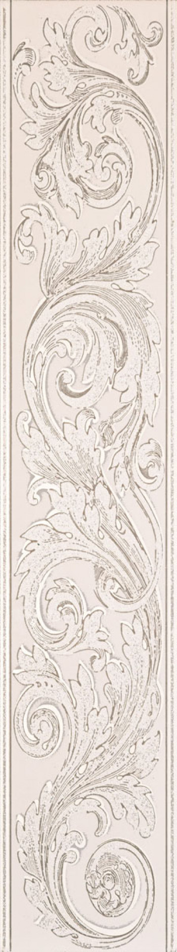 Плитка бордюр 75x15 List. Agata Acantus глянцевая 9мм Abk Плитка бордюр 75x15 List. Agata Acantus глянцевая 9мм Abk