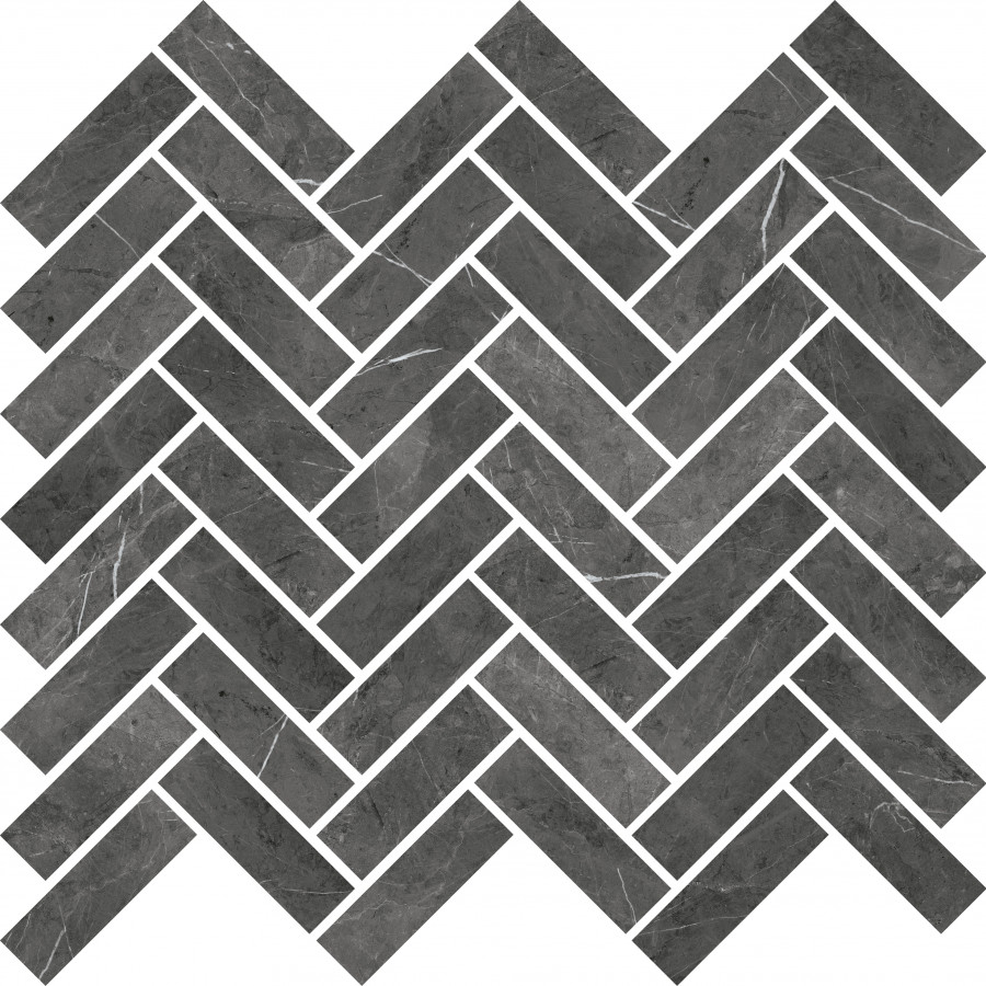 Плитка мозаика 30x30 Sensi Mos Chevron Pietra Grey матовая 9мм Abk Плитка мозаика 30x30 Sensi Mos Chevron Pietra Grey матовая 9мм Abk