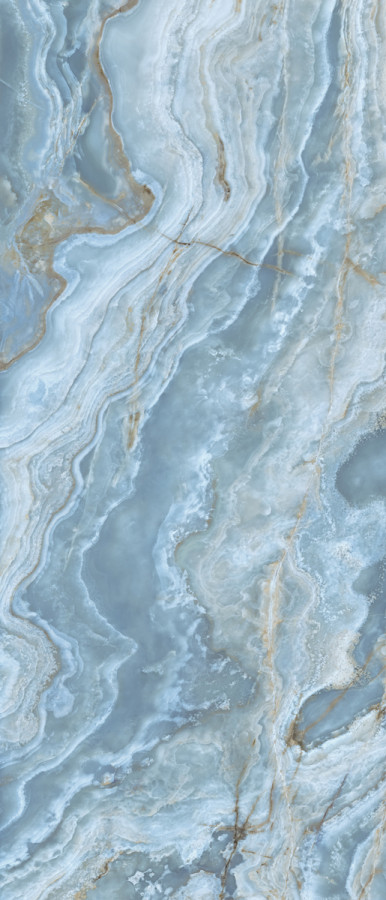 Керамогранит 280x120 Onice Iride Cobalto Lapp/rett полированная 6мм Ava Керамогранит 280x120 Onice Iride Cobalto Lapp/rett полированная 6мм Ava