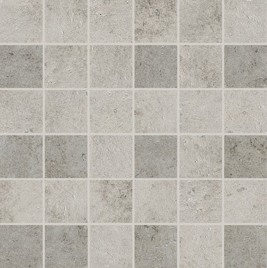 Плитка мозаика 5x5 La Roche Grey Mosaico матовая 10мм Rex Плитка мозаика 5x5 La Roche Grey Mosaico матовая 10мм Rex