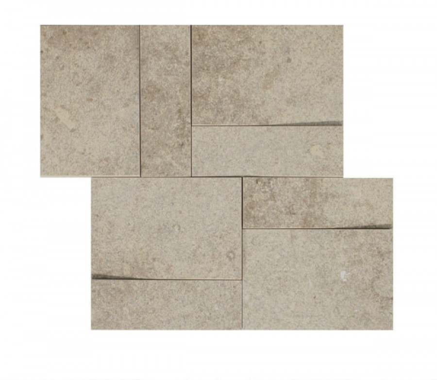 Плитка мозаика 30x30 La Roche Ecru Mod. Muretto 3D матовая 10мм Rex Плитка мозаика 30x30 La Roche Ecru Mod. Muretto 3D матовая 10мм Rex