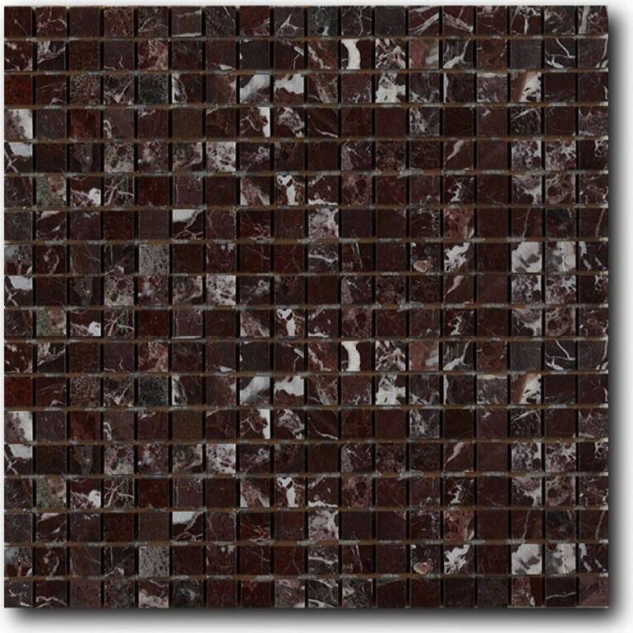 Мозаика 30x30 Rosso Levanto Marble Mosaic глянцевая, лаппатированная, полированная белый мозаика 10мм Art Natura Мозаика 30x30 Rosso Levanto Marble Mosaic глянцевая, лаппатированная, полированная белый мозаика 10мм Art Natura