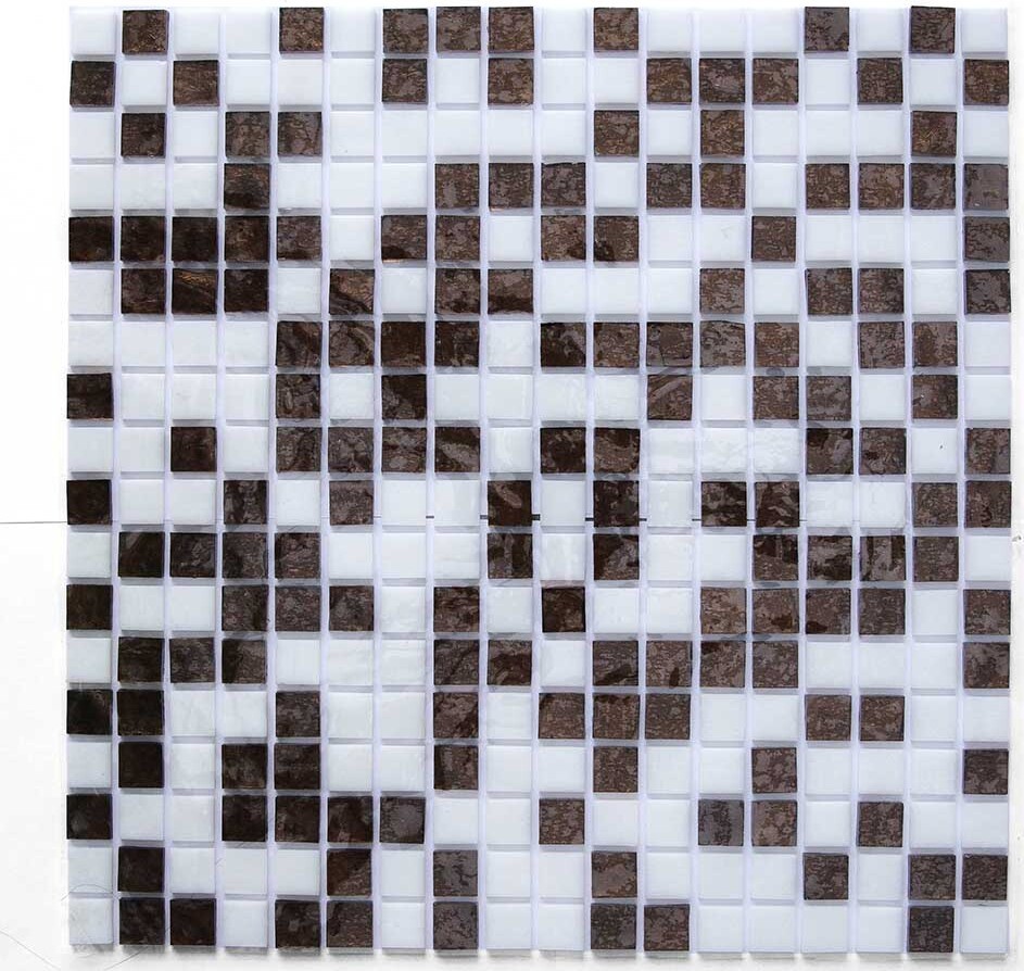 Мозаика 300x300 28+23 Murano Specchio глянцевая белый мозаика 3мм Art Natura Мозаика 300x300 28+23 Murano Specchio глянцевая белый мозаика 3мм Art Natura