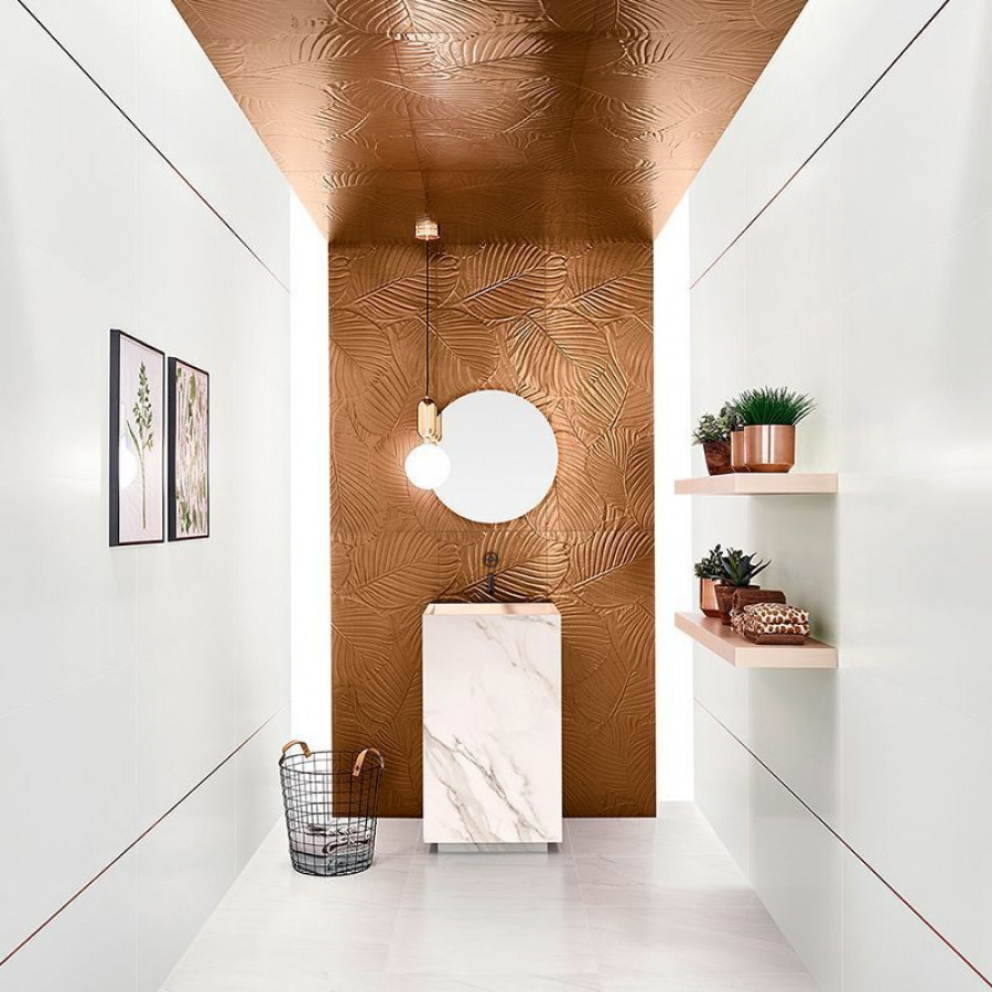 Плитка a 120x45 Light Branco Brilho Genesis глянцевая белый однотонный 11.5мм Love Ceramic Плитка a 120x45 Light Branco Brilho Genesis глянцевая белый однотонный 11.5мм Love Ceramic