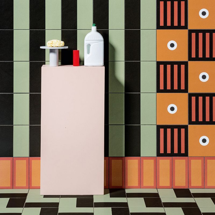 Керамогранит 21x21 Matone Margherita матовая коричневый пэчворк Mutina Керамогранит 21x21 Matone Margherita матовая коричневый пэчворк Mutina