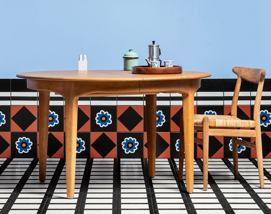 Керамогранит 21x21 Matone Margherita матовая белый пэчворк Mutina Керамогранит 21x21 Matone Margherita матовая белый пэчворк Mutina