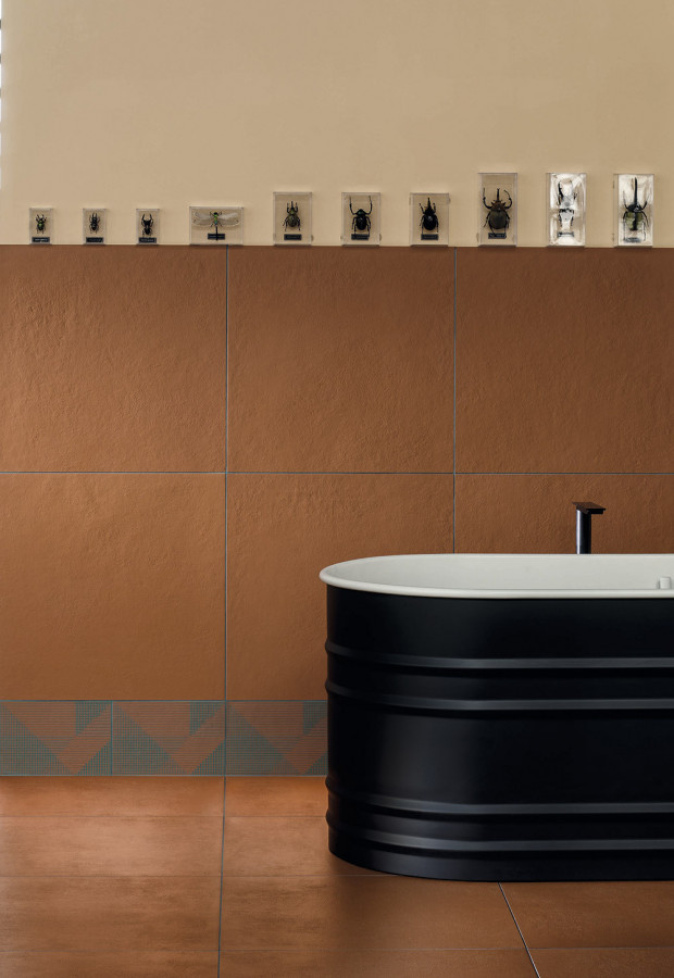 Керамогранит 120x120 Rust Matt Tierras матовая бронза камень Mutina Керамогранит 120x120 Rust Matt Tierras матовая бронза камень Mutina