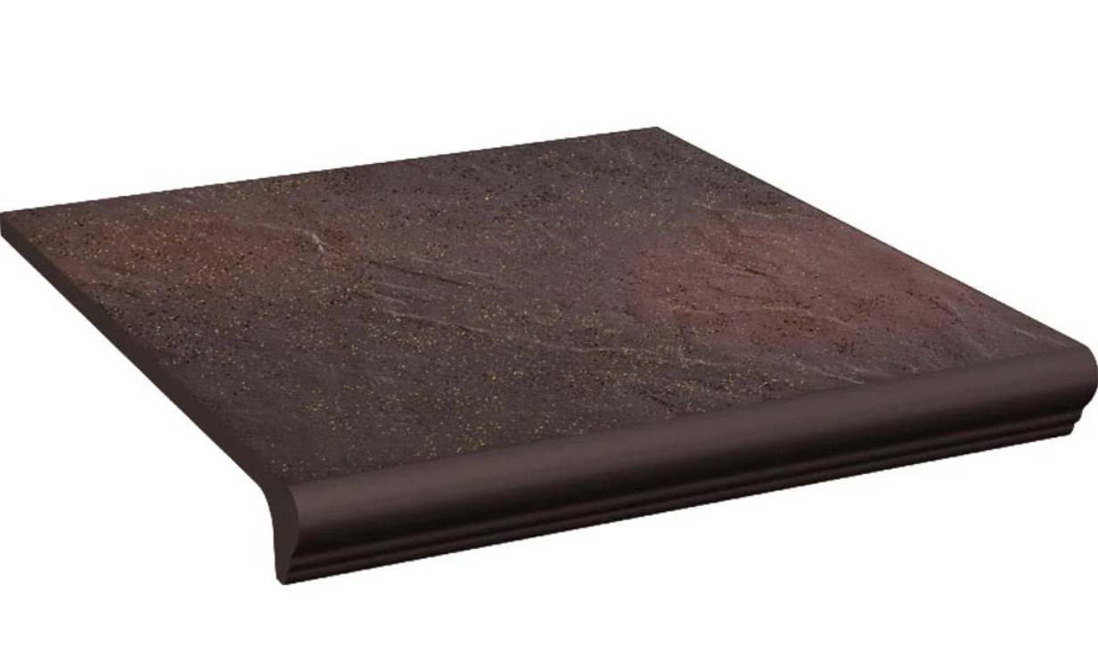 Плитка капинос 33x30 11мм Semir Rosa kapinos stopnica prosta new матовая Ceramika Paradyz Плитка капинос 33x30 11мм Semir Rosa kapinos stopnica prosta new матовая Ceramika Paradyz