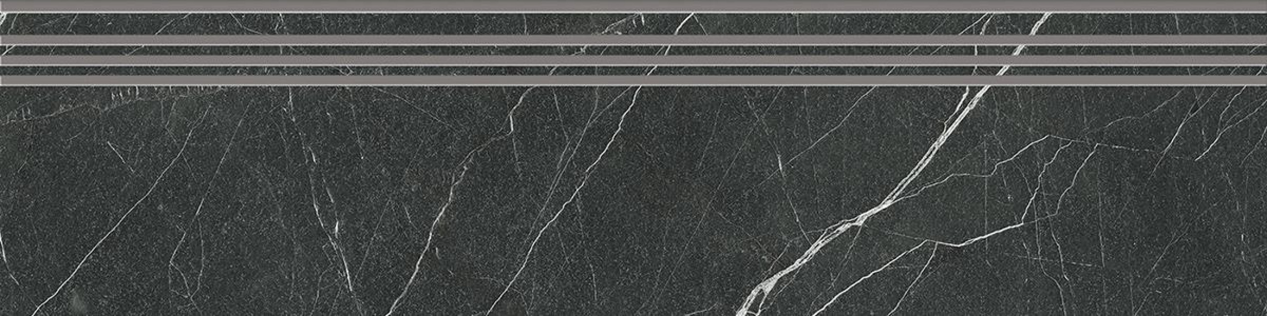 Ступени 120x30 София Черно-оливковый LLR полуполированная черный Idalgo Ступени 120x30 София Черно-оливковый LLR полуполированная черный Idalgo