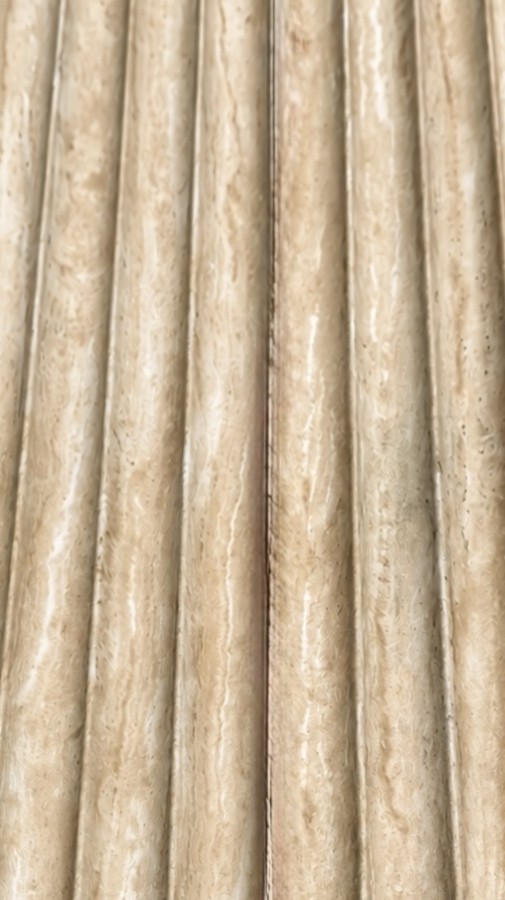 Стеновая панель 280x10 Wave Travertine НХ Bonaparte Стеновая панель 280x10 Wave Travertine НХ Bonaparte