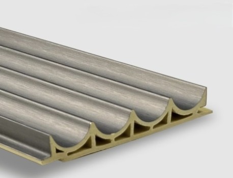 Стеновая панель 280x10 Wave dark metal QY260723E Bonaparte Стеновая панель 280x10 Wave dark metal QY260723E Bonaparte