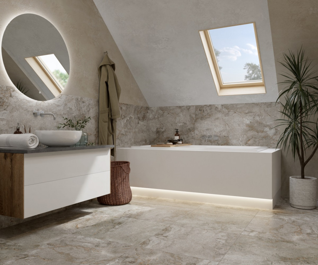 Керамогранит 120x60 Chalco Grey NR225 камень серый матовая 9мм Primavera Керамогранит 120x60 Chalco Grey NR225 камень серый матовая 9мм Primavera