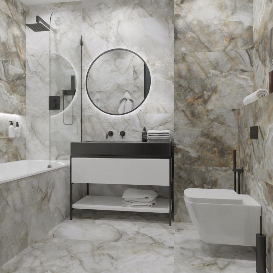 Керамогранит 120x60 Marbillo Sky PC201 мрамор серый punch-carving 9мм Primavera Керамогранит 120x60 Marbillo Sky PC201 мрамор серый punch-carving 9мм Primavera