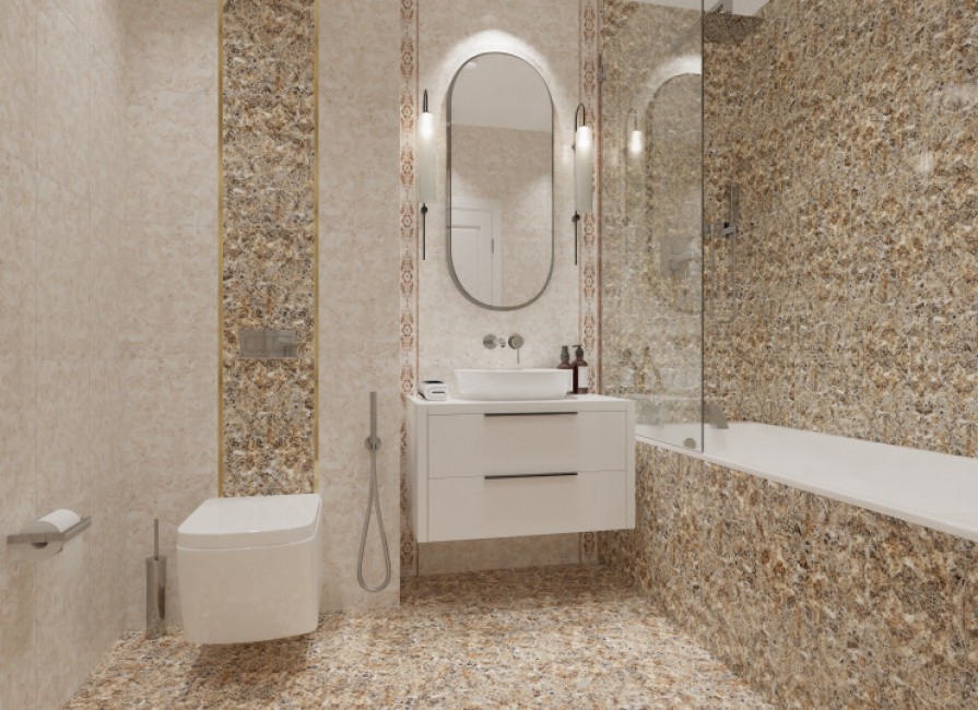 Керамогранит 45x30 Фильда Бежевый Узор TP304506H1S мрамор бежевый глянцевая 8мм Тянь Шань Керамогранит 45x30 Фильда Бежевый Узор TP304506H1S мрамор бежевый глянцевая 8мм Тянь Шань