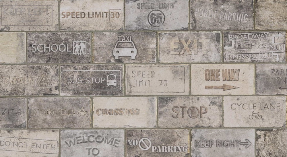 Керамогранит 20x10 Road Signs Mix Soho матовая Cir Керамогранит 20x10 Road Signs Mix Soho матовая Cir