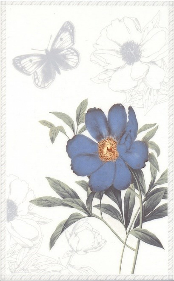 Плитка 40x25 8мм 62503F Декор Шеффилд Бабочка Kerama Marazzi Плитка 40x25 8мм 62503F Декор Шеффилд Бабочка Kerama Marazzi