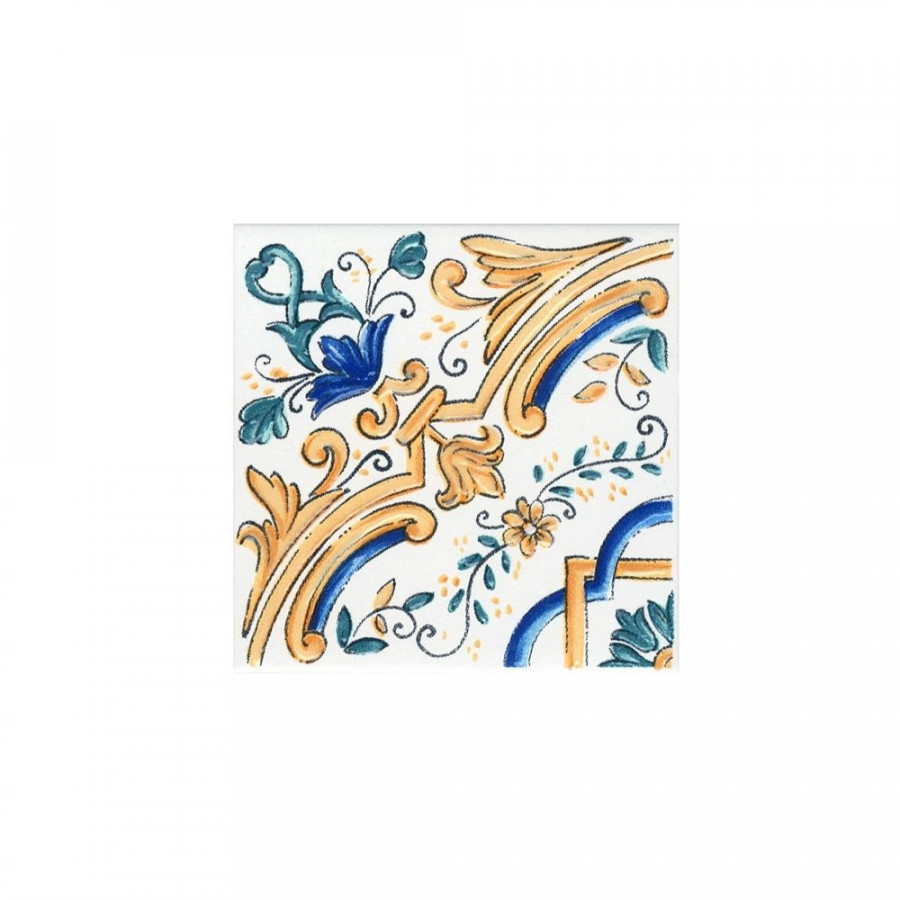 Плитка 10x10 7мм STGA4841146H Вставка Капри майолика глянцевая Kerama Marazzi Плитка 10x10 7мм STGA4841146H Вставка Капри майолика глянцевая Kerama Marazzi