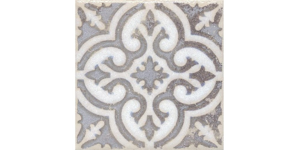 Керамогранит 10x10 7мм STGA4081266H Вставка Амальфи орнамент коричневый матовая Kerama Marazzi Керамогранит 10x10 7мм STGA4081266H Вставка Амальфи орнамент коричневый матовая Kerama Marazzi