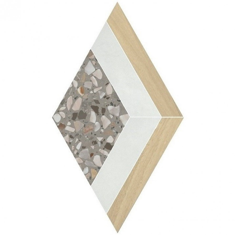 Мозаика 30x17 9мм ID138 Декор Бричиола 2 наборный лаппатированная полированная Kerama Marazzi Мозаика 30x17 9мм ID138 Декор Бричиола 2 наборный лаппатированная полированная Kerama Marazzi