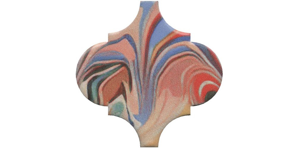 Плитка 7x7 6.9мм VTA62565000 Декор Арабески Венеция красный матовый матовая Kerama Marazzi Плитка 7x7 6.9мм VTA62565000 Декор Арабески Венеция красный матовый матовая Kerama Marazzi