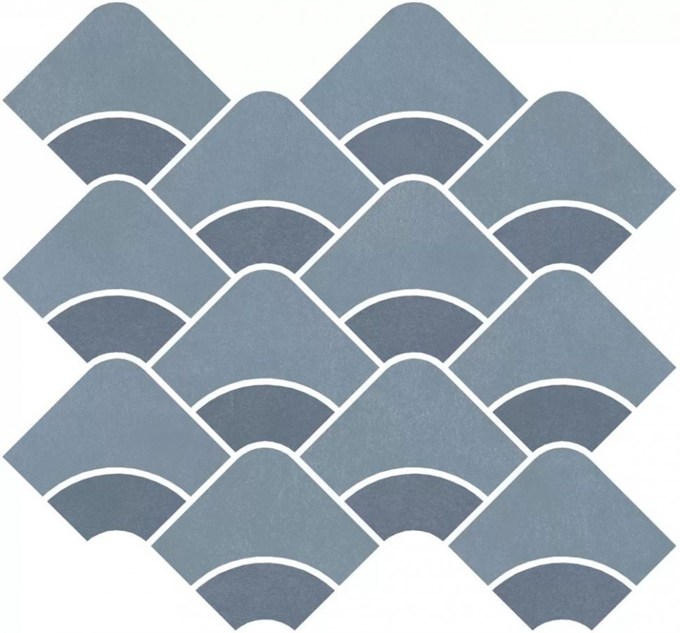 Мозаика 30x28 9мм KMD2HID011BR Декор Таделакт наборный синий светлый, синий матовый обрезной матовая Kerama Marazzi Мозаика 30x28 9мм KMD2HID011BR Декор Таделакт наборный синий светлый, синий матовый обрезной матовая Kerama Marazzi