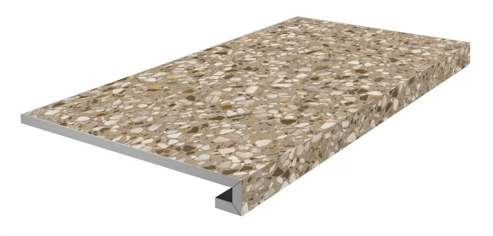 Ступень 60x33 9мм KM6060G0041RGCF Ступень фронтальная клееная Бричиола бежевый матовый обрезной матовая Kerama Marazzi Ступень 60x33 9мм KM6060G0041RGCF Ступень фронтальная клееная Бричиола бежевый матовый обрезной матовая Kerama Marazzi