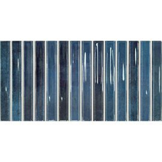 Плитка 25x13 Flash Bars Cobalt 133475 глянцевая, 3d синий однотонная, краска, штукатурка DNA Tiles Плитка 25x13 Flash Bars Cobalt 133475 глянцевая, 3d синий однотонная, краска, штукатурка DNA Tiles