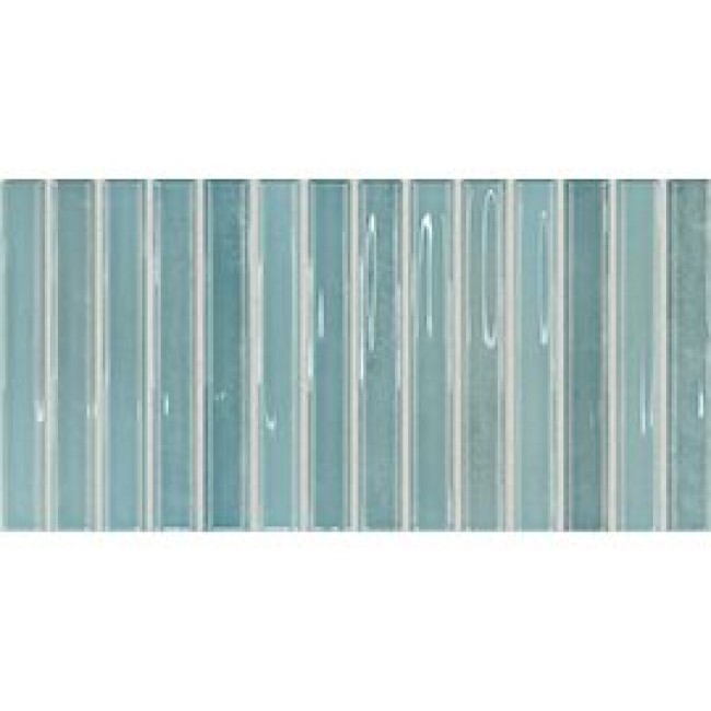 Плитка 25x13 Flash Bars Light Blue 133474 глянцевая, 3d голубой однотонная, краска, штукатурка DNA Tiles Плитка 25x13 Flash Bars Light Blue 133474 глянцевая, 3d голубой однотонная, краска, штукатурка DNA Tiles