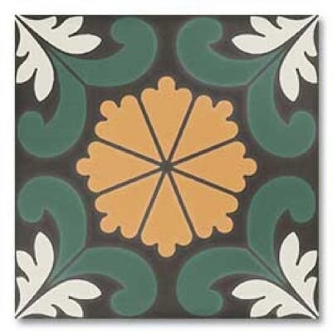 Плитка DNA Tiles 15x15 Sync Flower Green 125635 матовая черный с рисунком 9мм Плитка DNA Tiles 15x15 Sync Flower Green 125635 матовая черный с рисунком 9мм