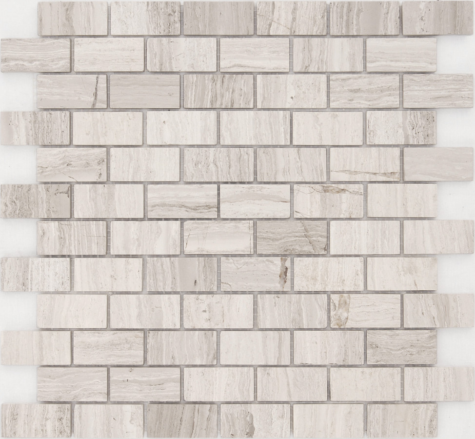 Мозаика из натурального камня LeeDo Travertino Silver POL 23x48x7 Мозаика из натурального камня LeeDo Travertino Silver POL 23x48x7